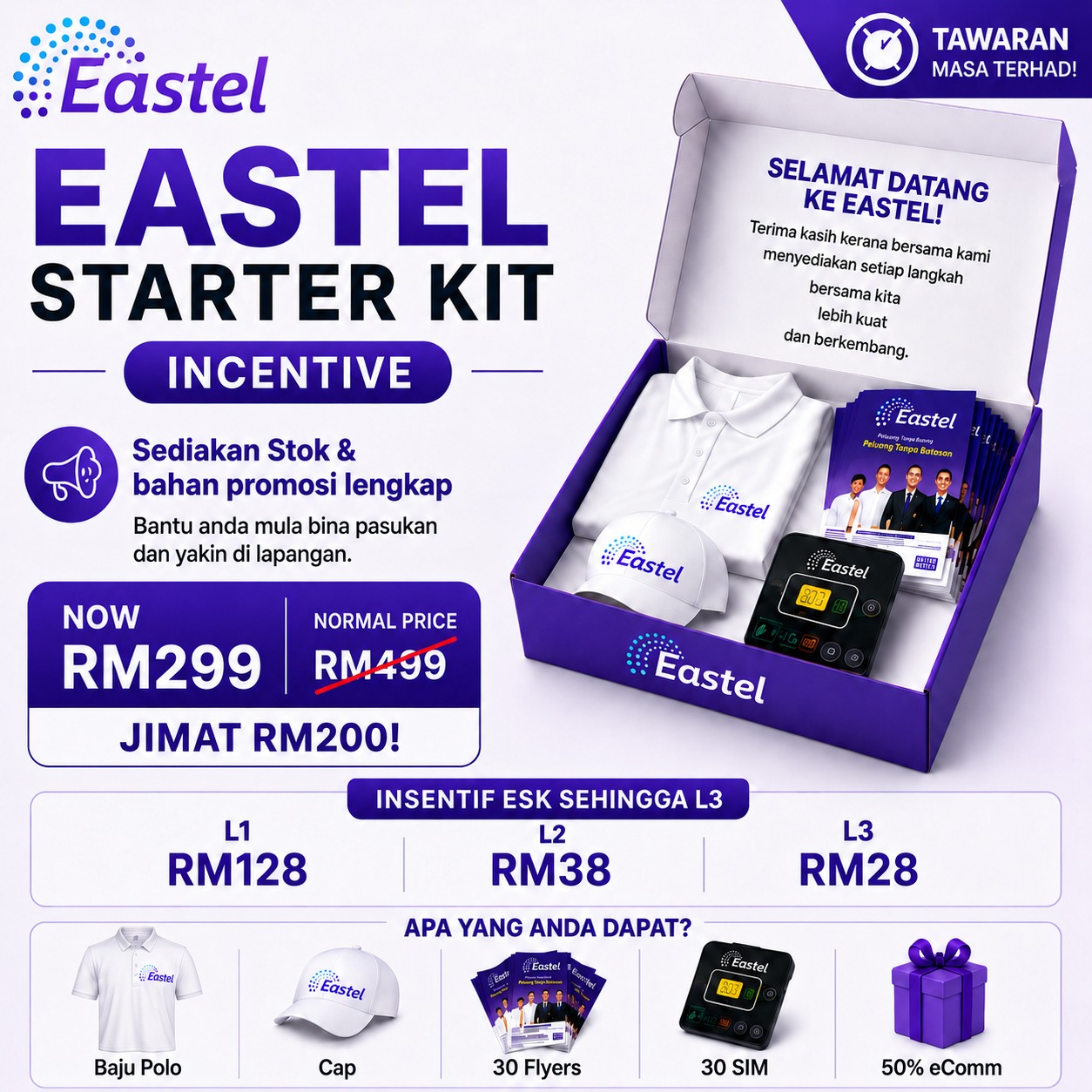 Eastel Starter Kit ESK Booster